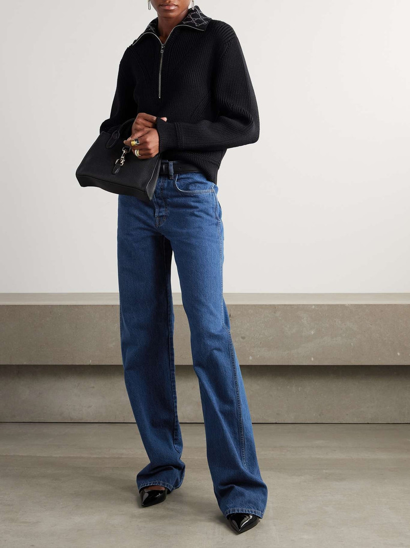 GUCCI High-rise straight-leg jeans outlook