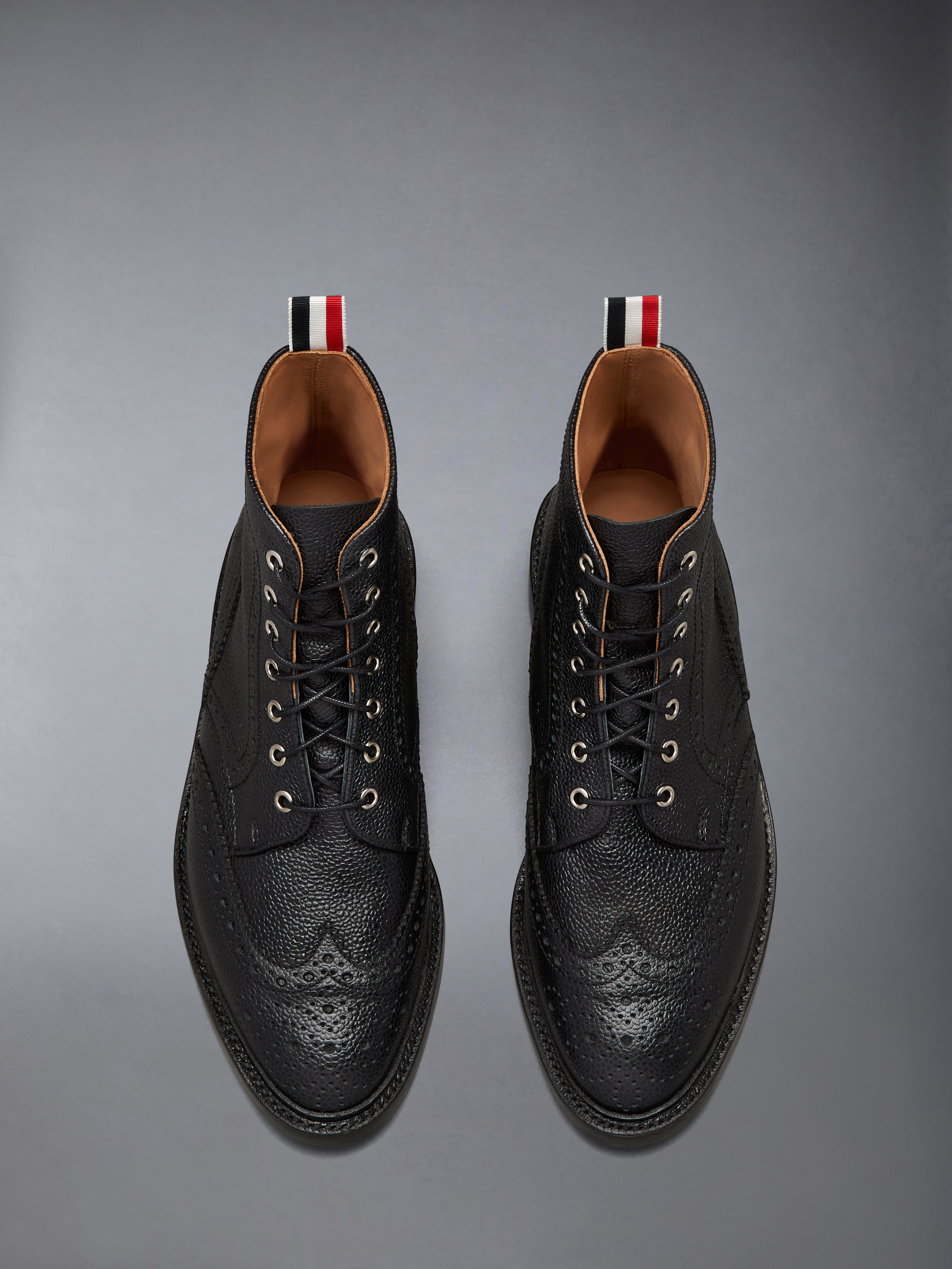 WINGTIP BROGUE BOOTS - 4