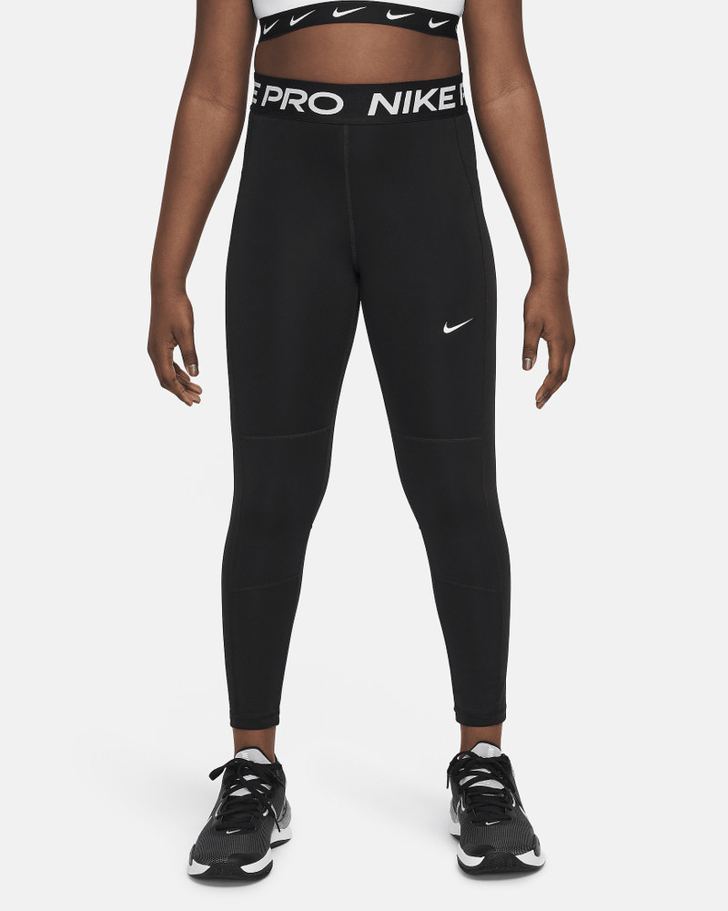 Women's Nike Pro Leak Protection: Period Girls' Dri-FIT Leggings (Extended Size) - 1