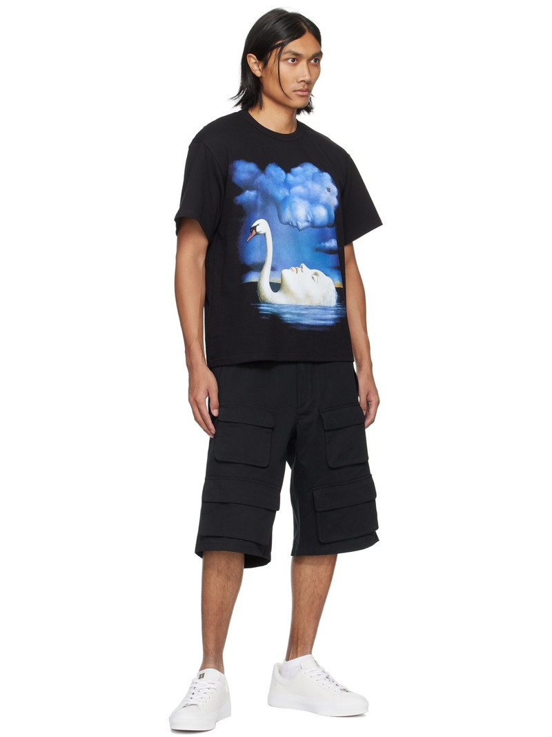 MISBHV Black La Donna Del Lago T-Shirt outlook