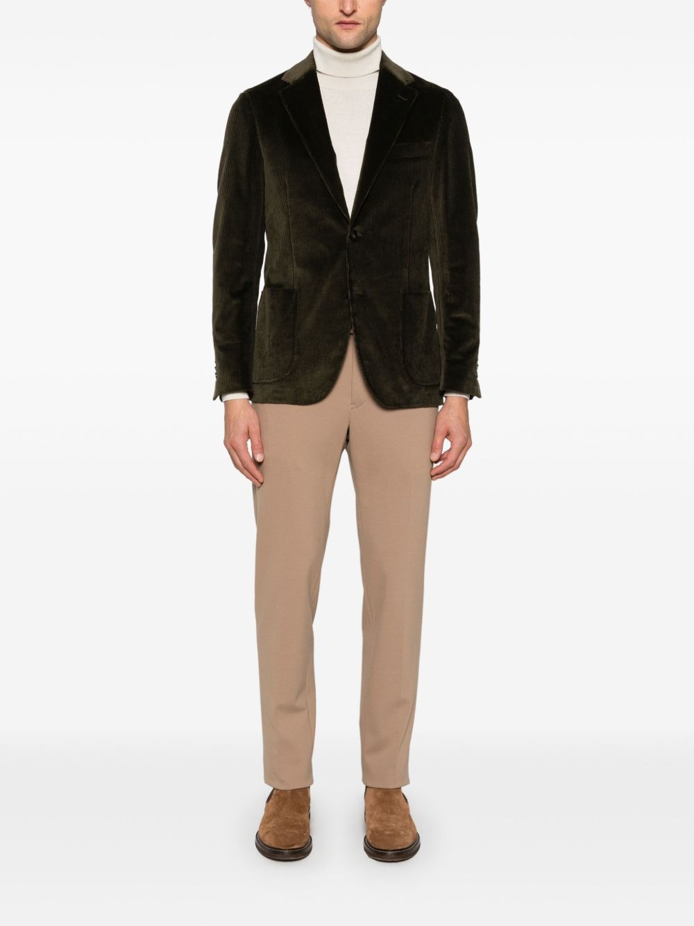 corduroy blazer - 2
