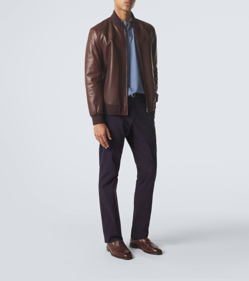 Brioni Silk polo shirt outlook