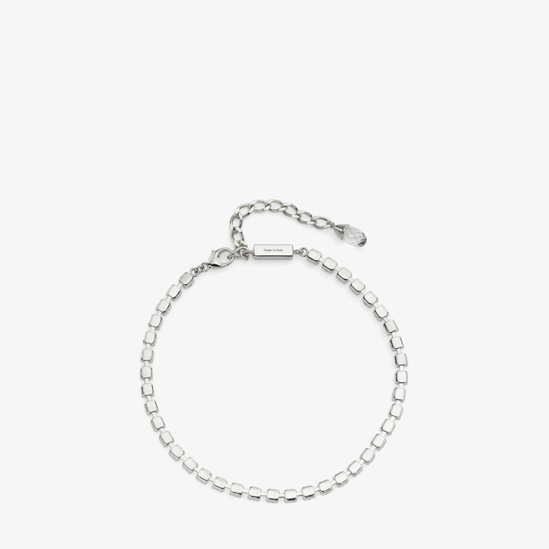 Saeda Anklet Silver-Finish Metal Anklet with Crystal 5