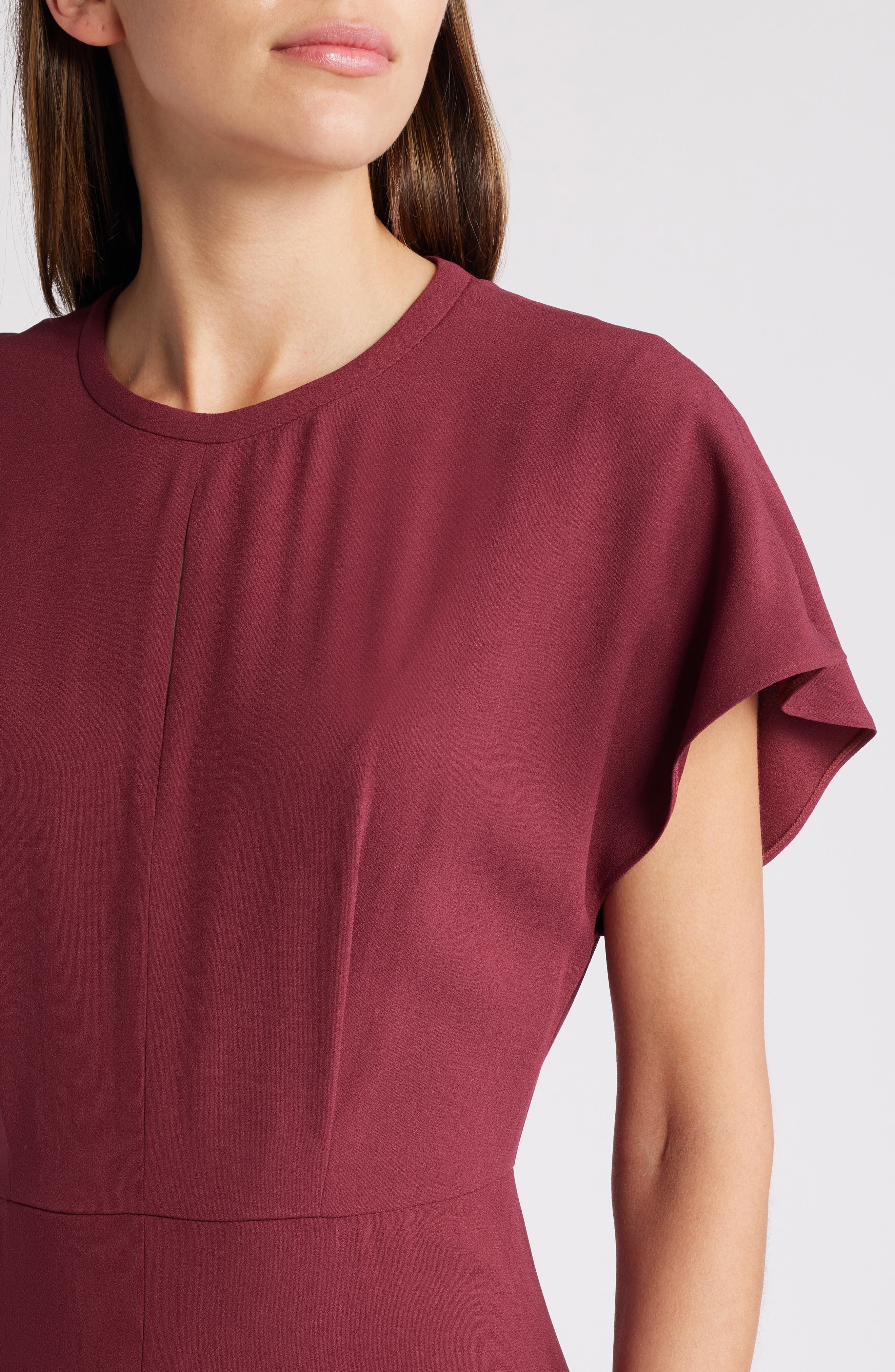 BOSS Detosa Sheath Dress in Cordovan at Nordstrom - 4