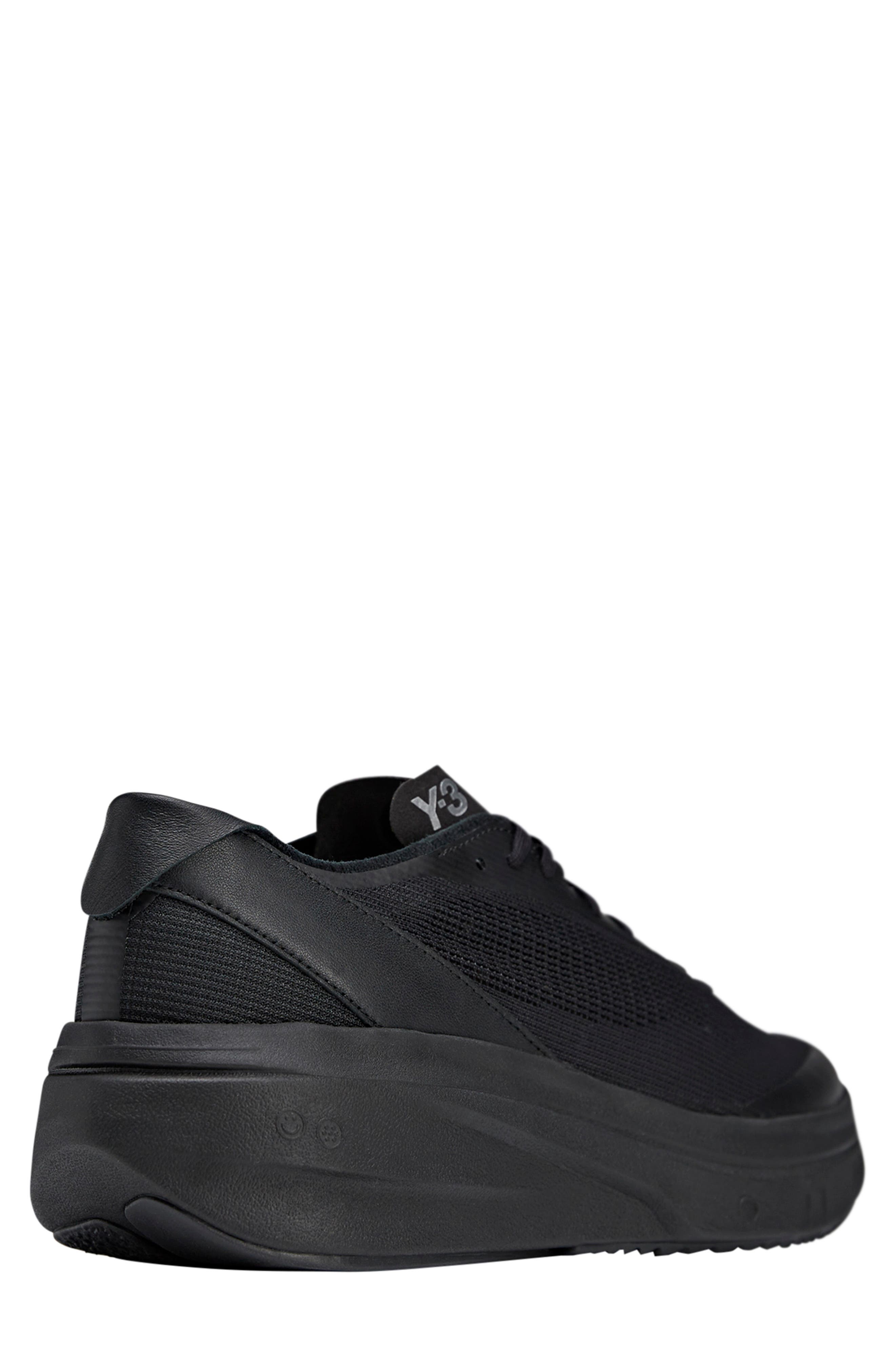 Y-3 Gender Inclusive Subaya Sneaker in Black/Black/Black at Nordstrom - 2