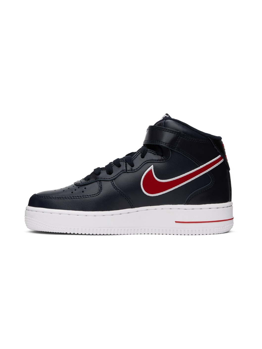 Navy Air Force 1 '07 Mid Sneakers - 3