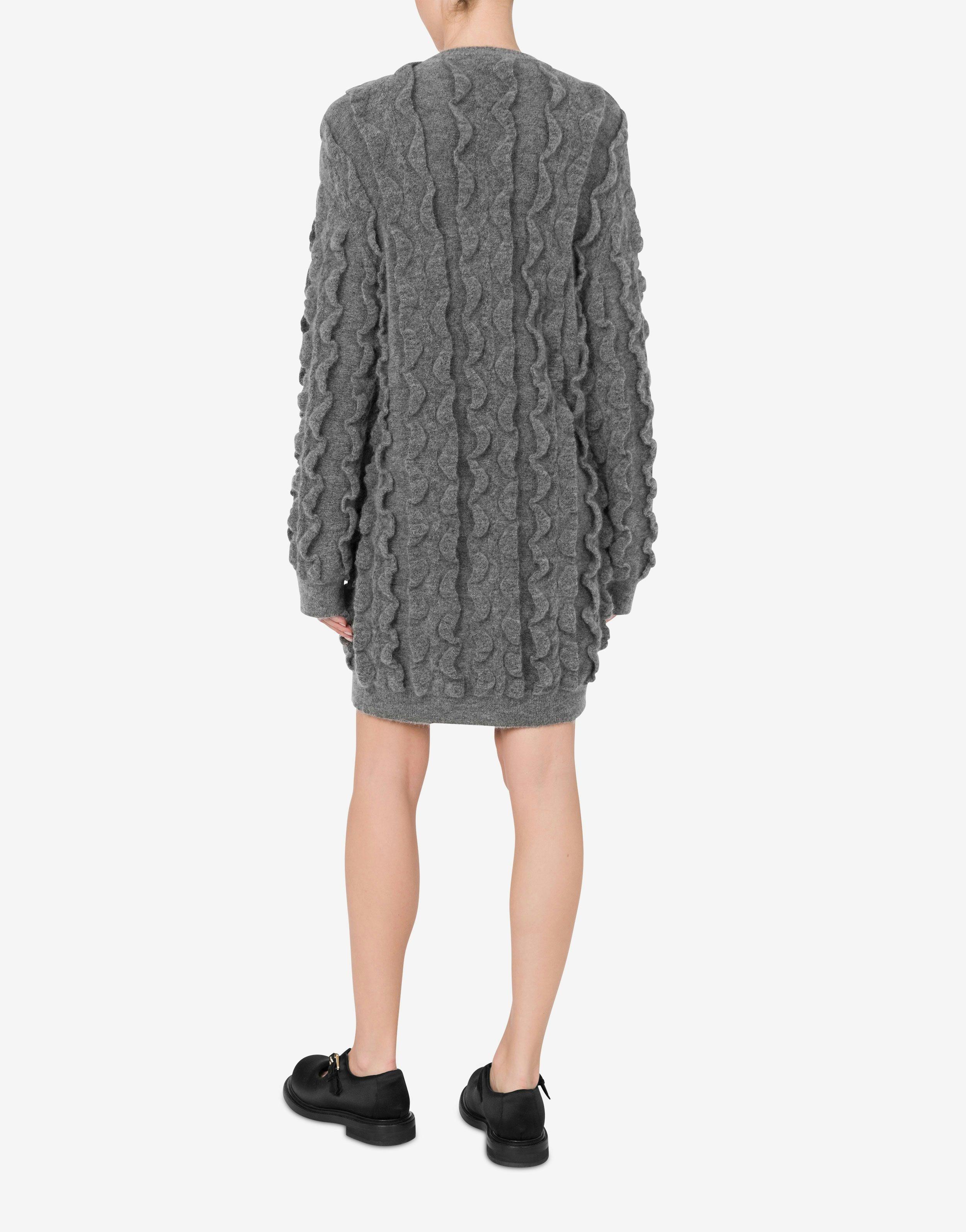 DRESS IN STRETCH MOHAIR GOLDEN M - 3