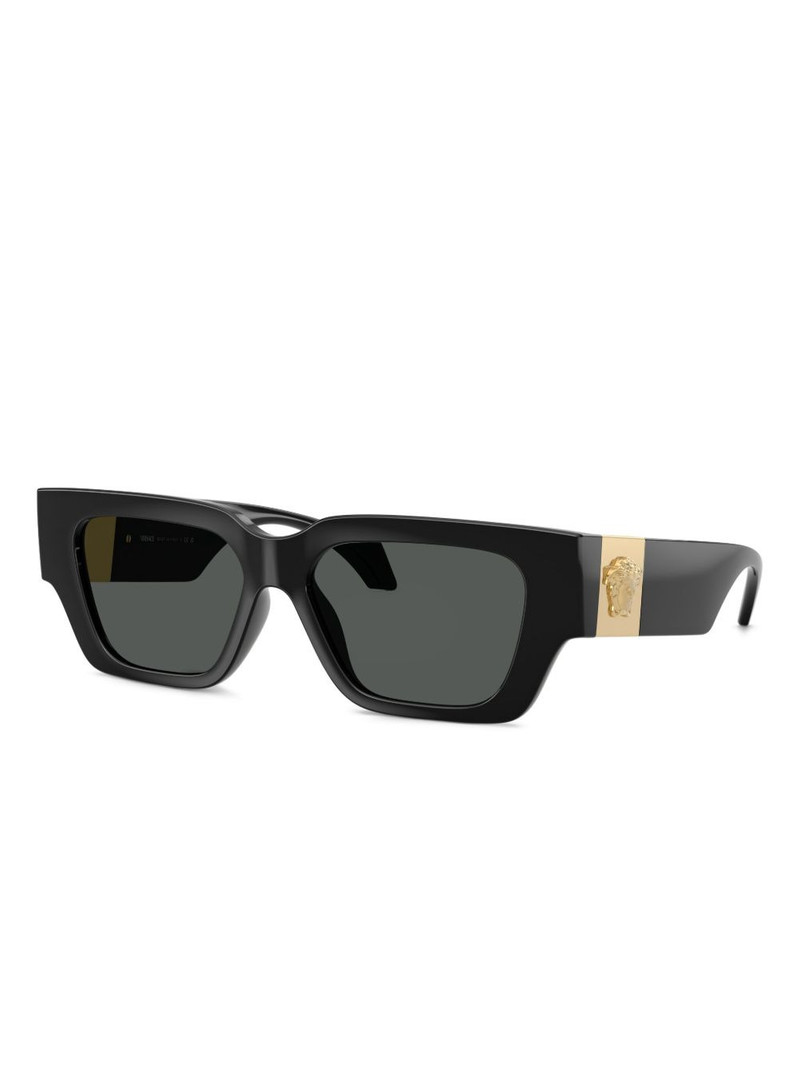 VERSACE medusa-head square-frame sunglasses outlook