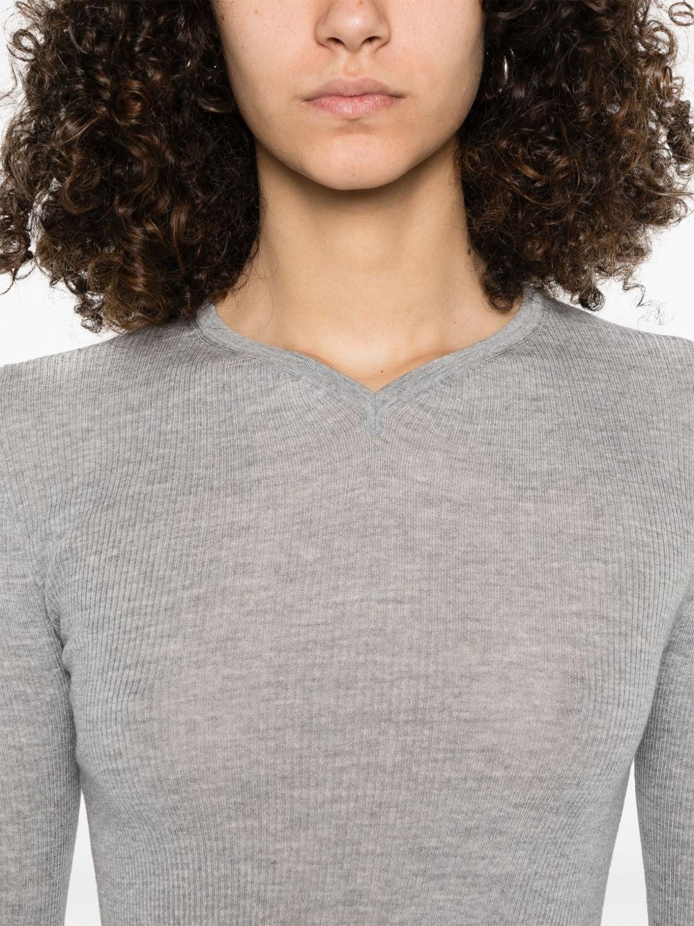 ribbed sweater - 5
