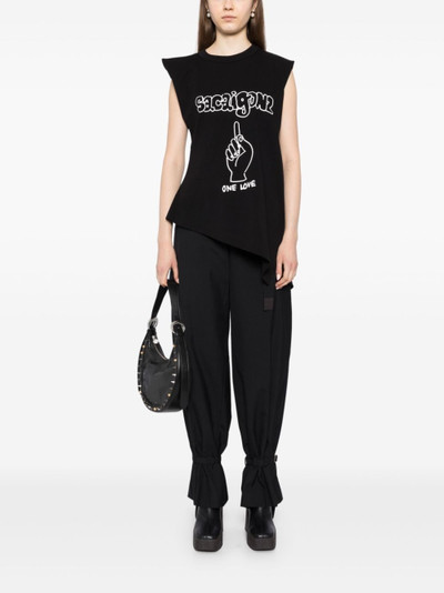 sacai belted track pants outlook