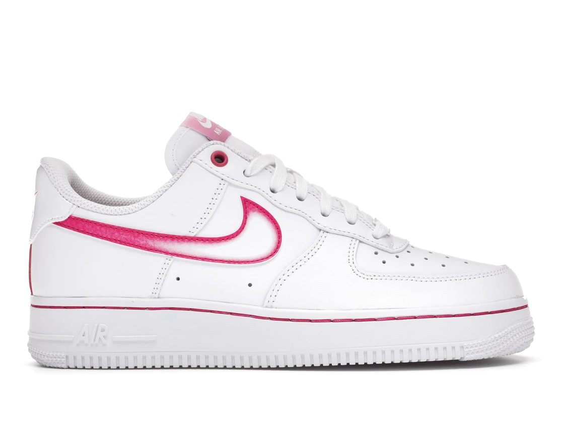 Nike Air Force 1 Low Airbrush White Pink (W) - 1
