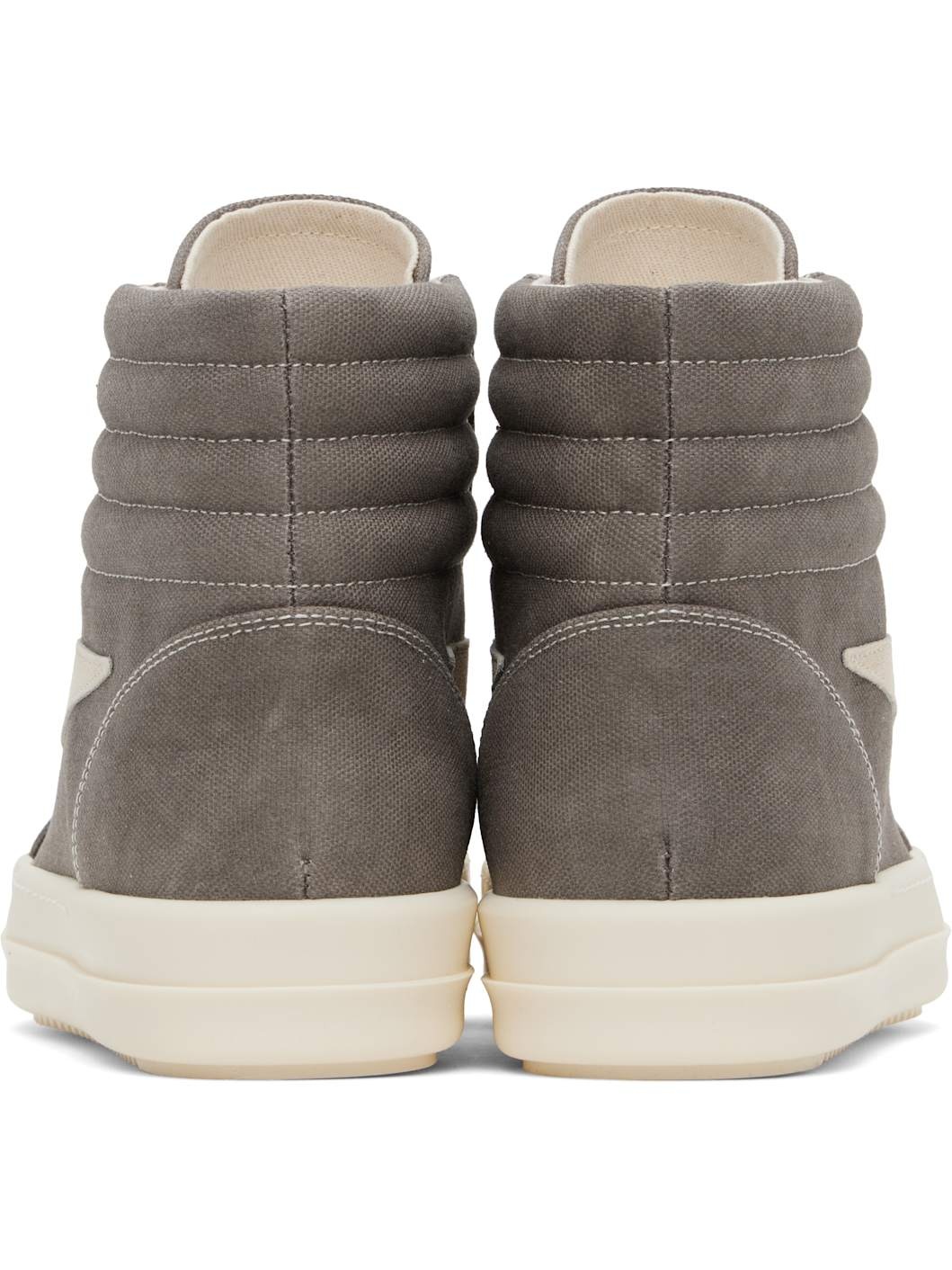 Gray Hollywood Vintage High Sneakers - 2