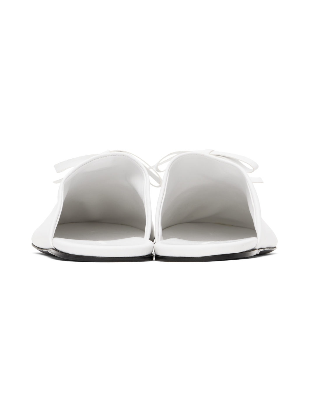 White Bow Slippers - 2