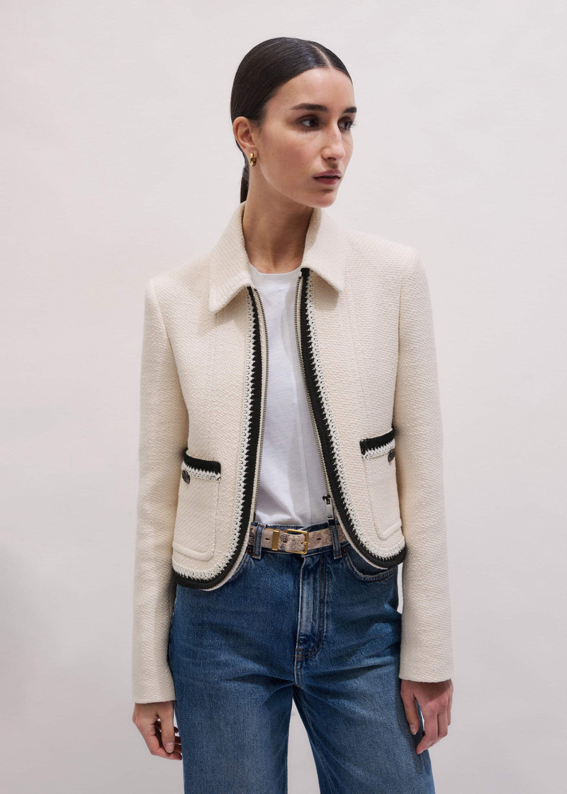 Straight Crop Jacket 6