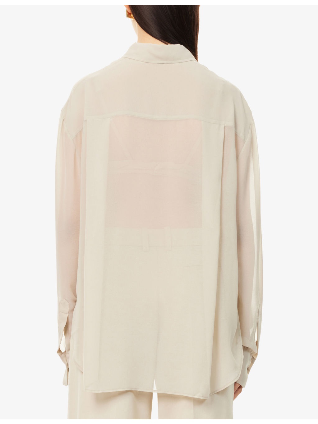 Peri Sheer Georgette Woven Shirt - 4