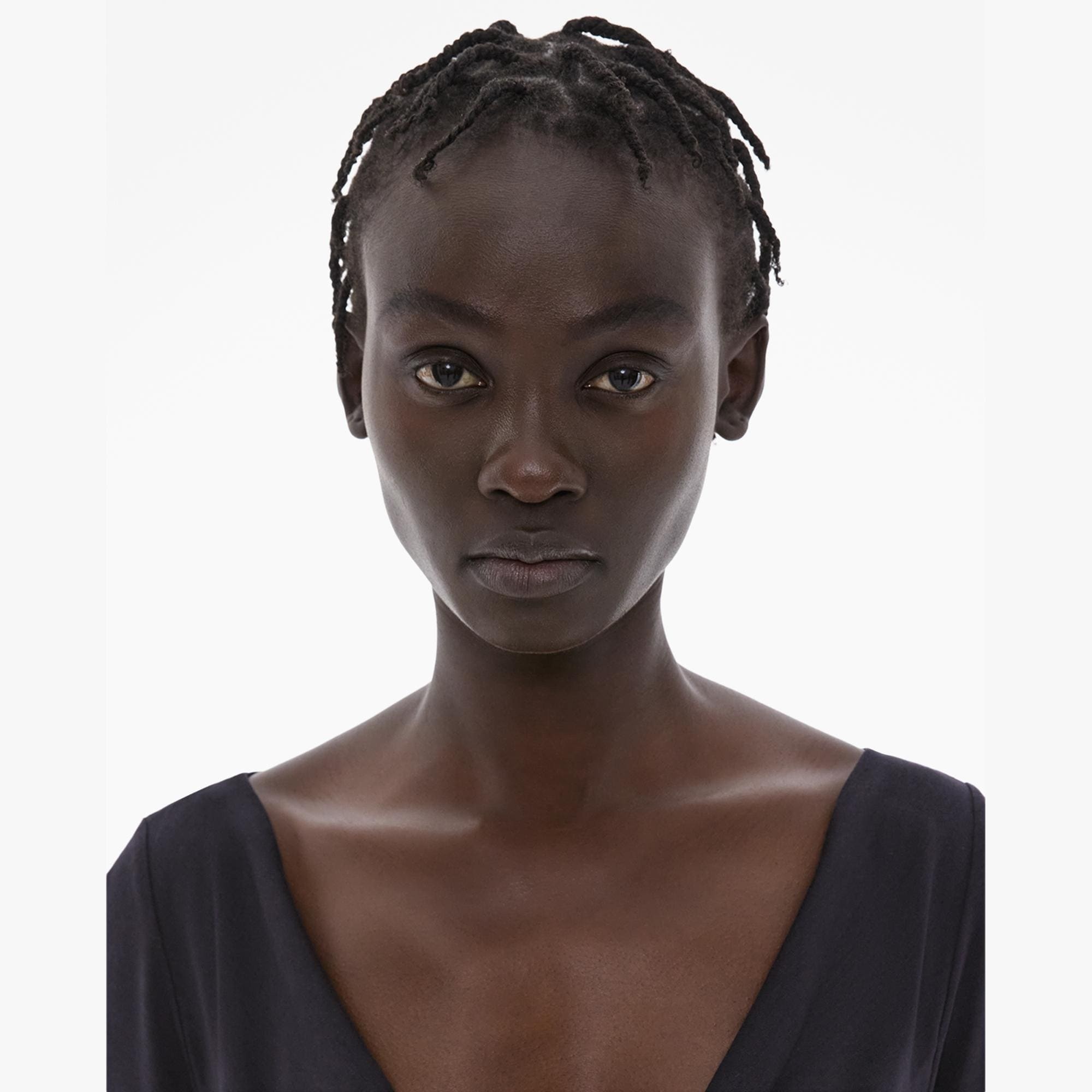 RIBBED COWL NECK TOP - 7