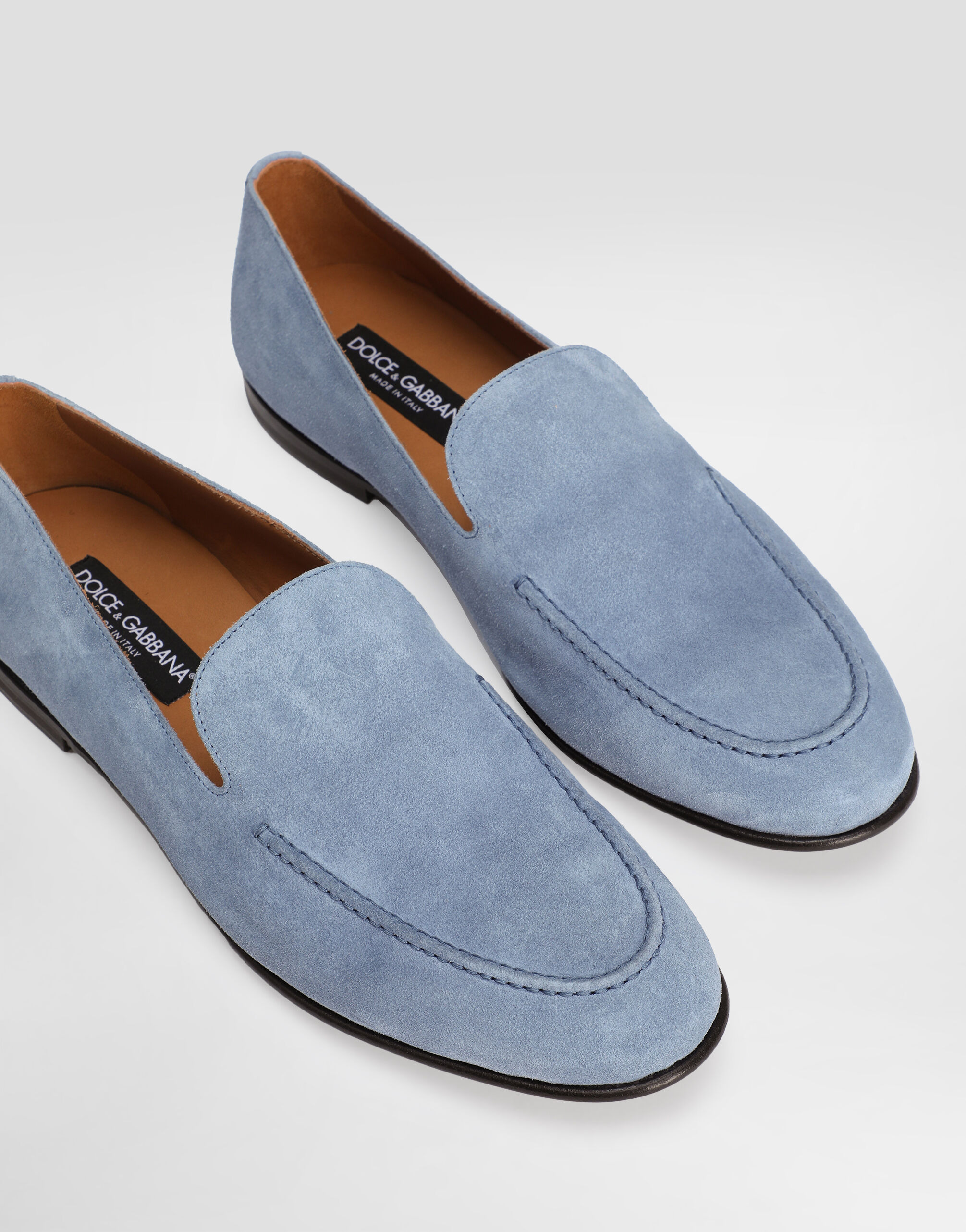 Split calfskin slippers - 4