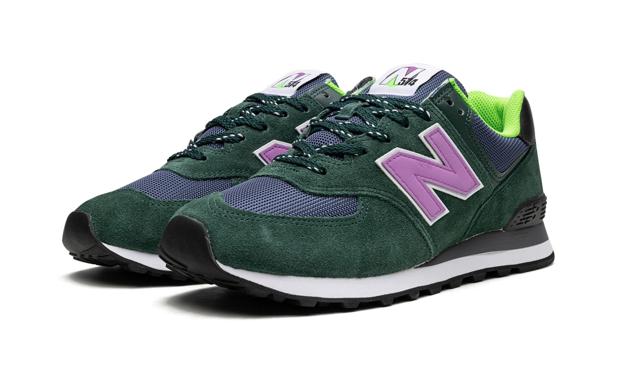 New Balance 574 "Green/Purple" - 2