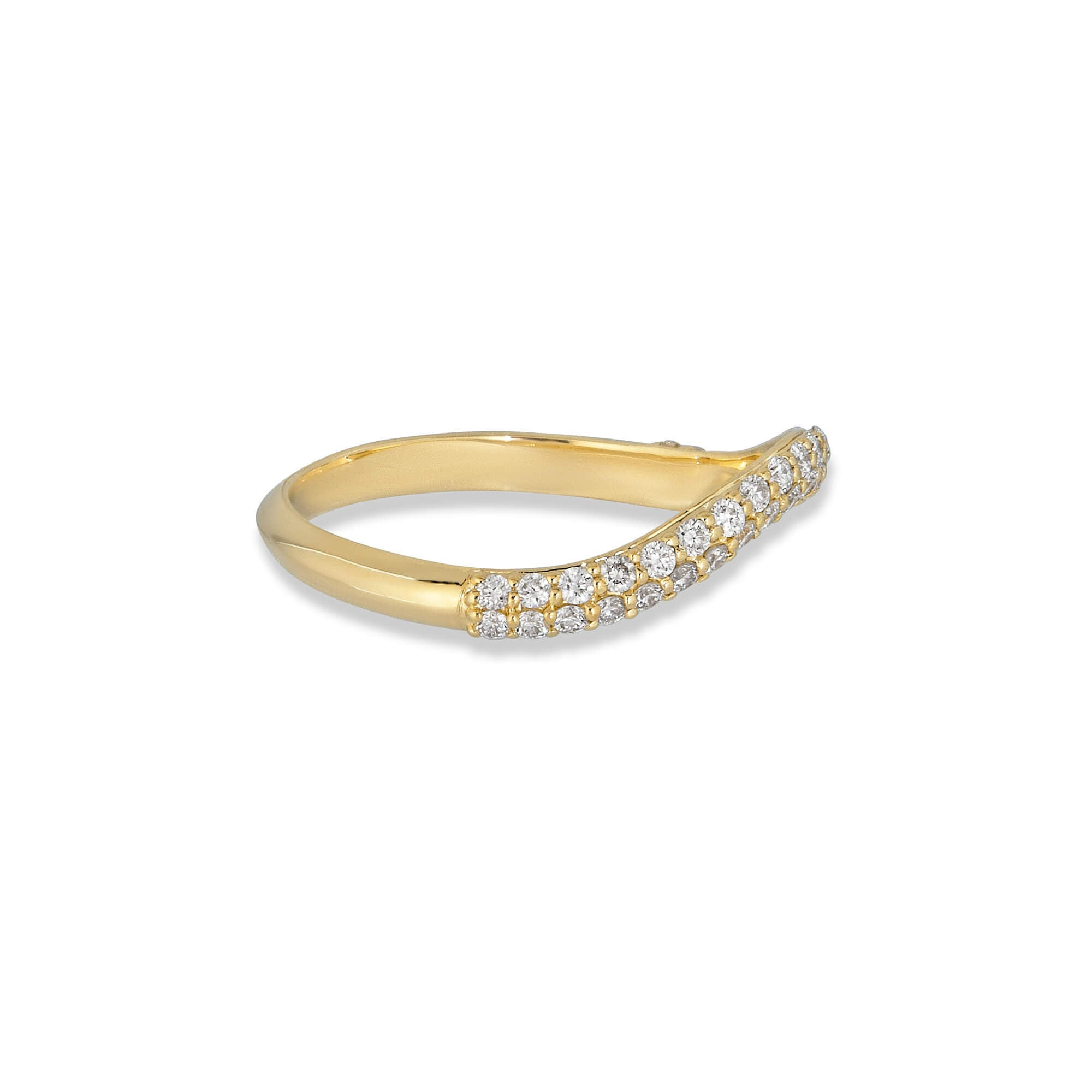 Anjelica Pave Stacking Band - 3