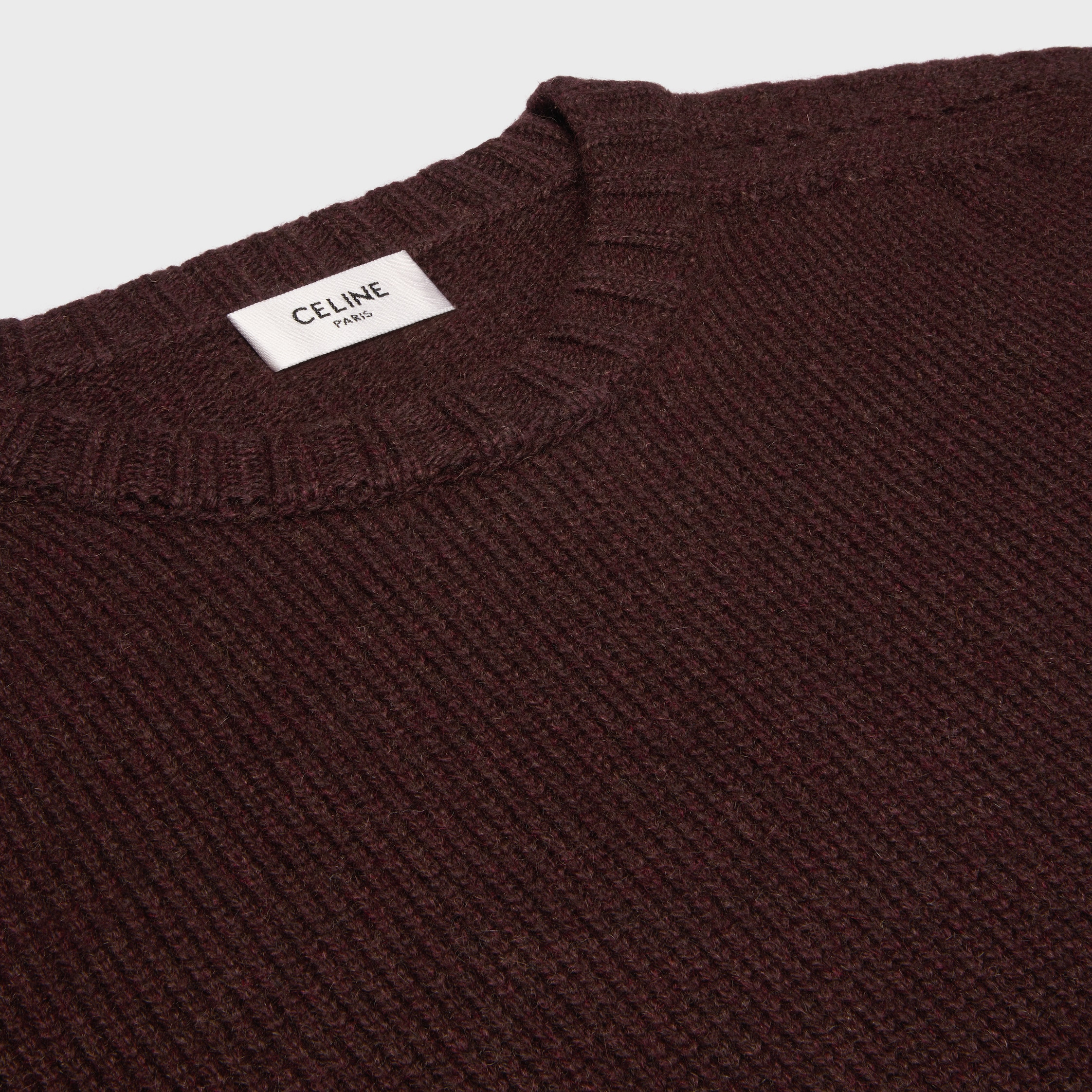 crewneck sweater IN seamless cashemire - 3