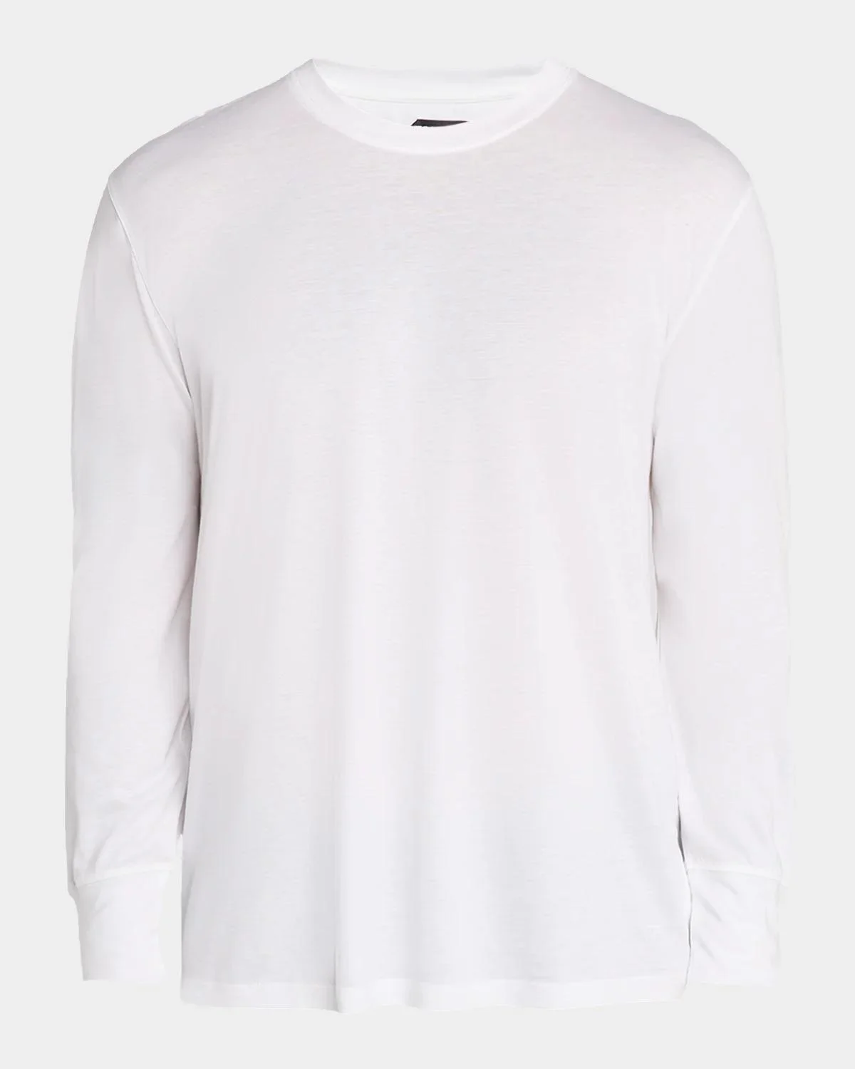 Men's Lyocell and Cotton Long-Sleeve T-Shirt - 1
