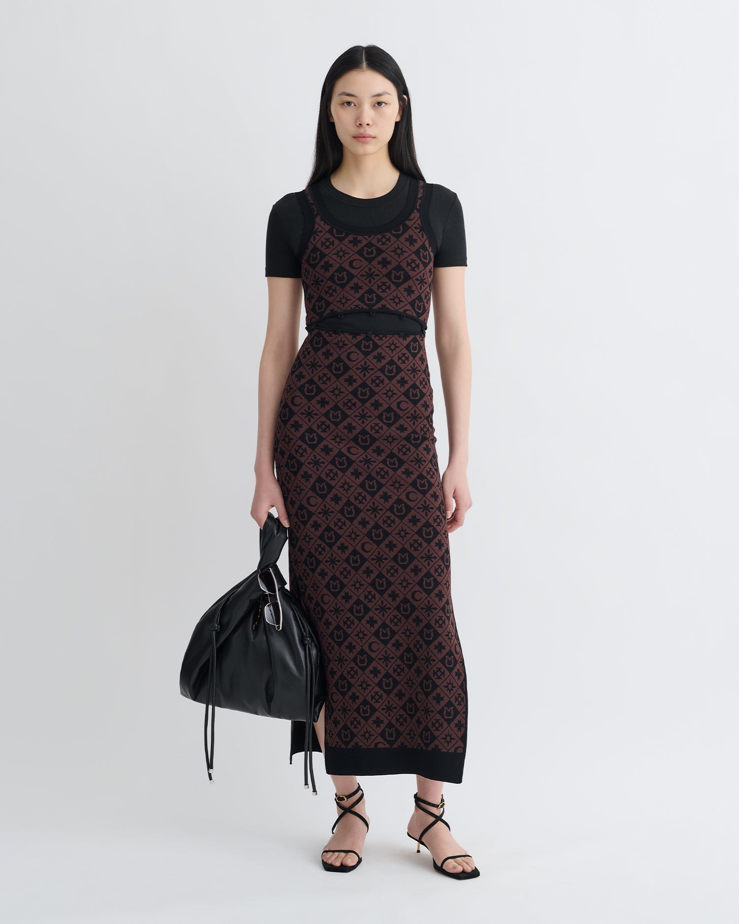 Knitted Midi Dress - 2