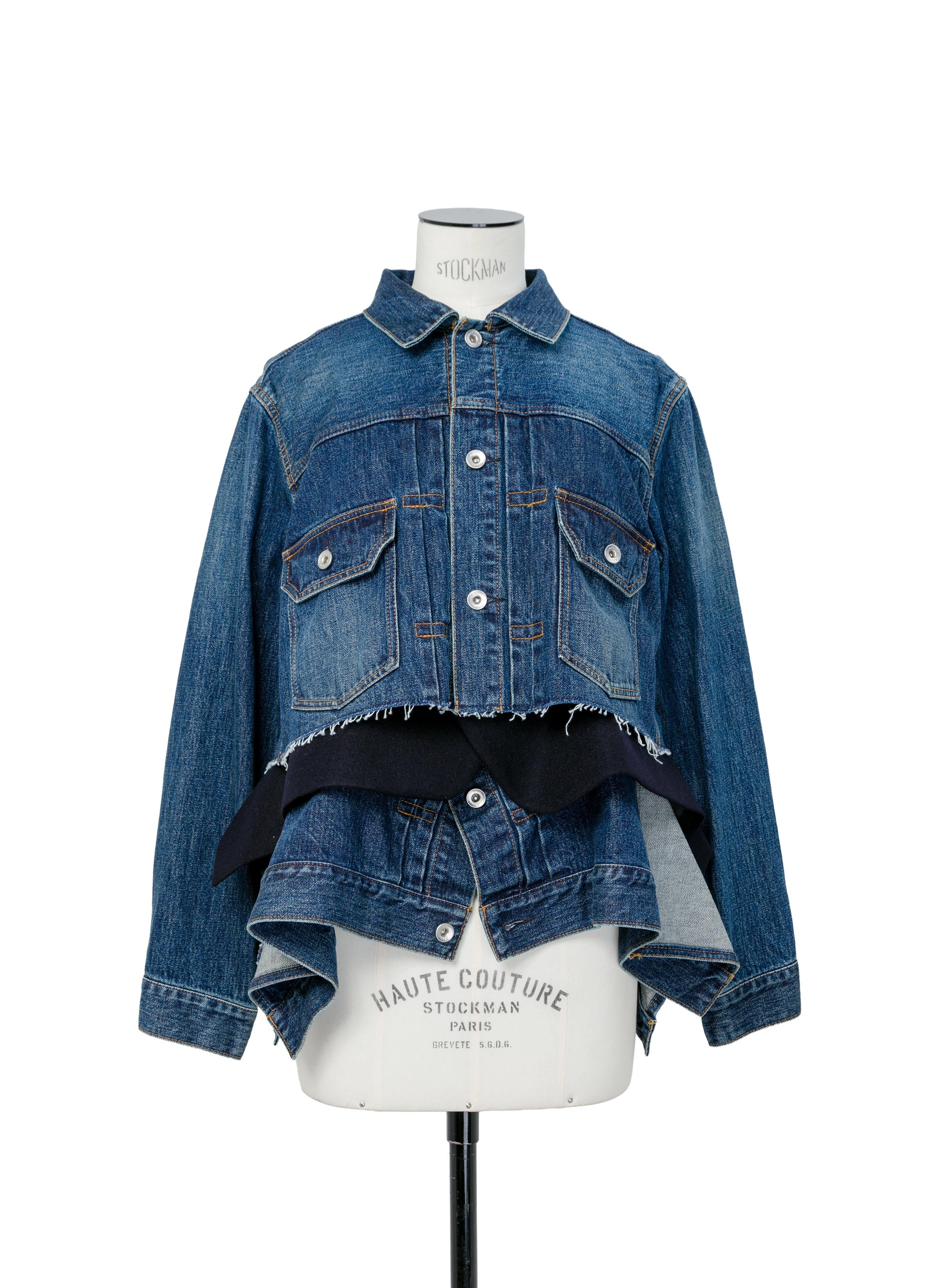 Denim x Wool Melton Jacket - 2