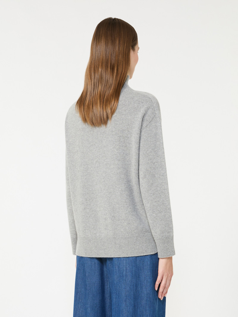 QUERCIA Cashmere polo-neck sweater 4
