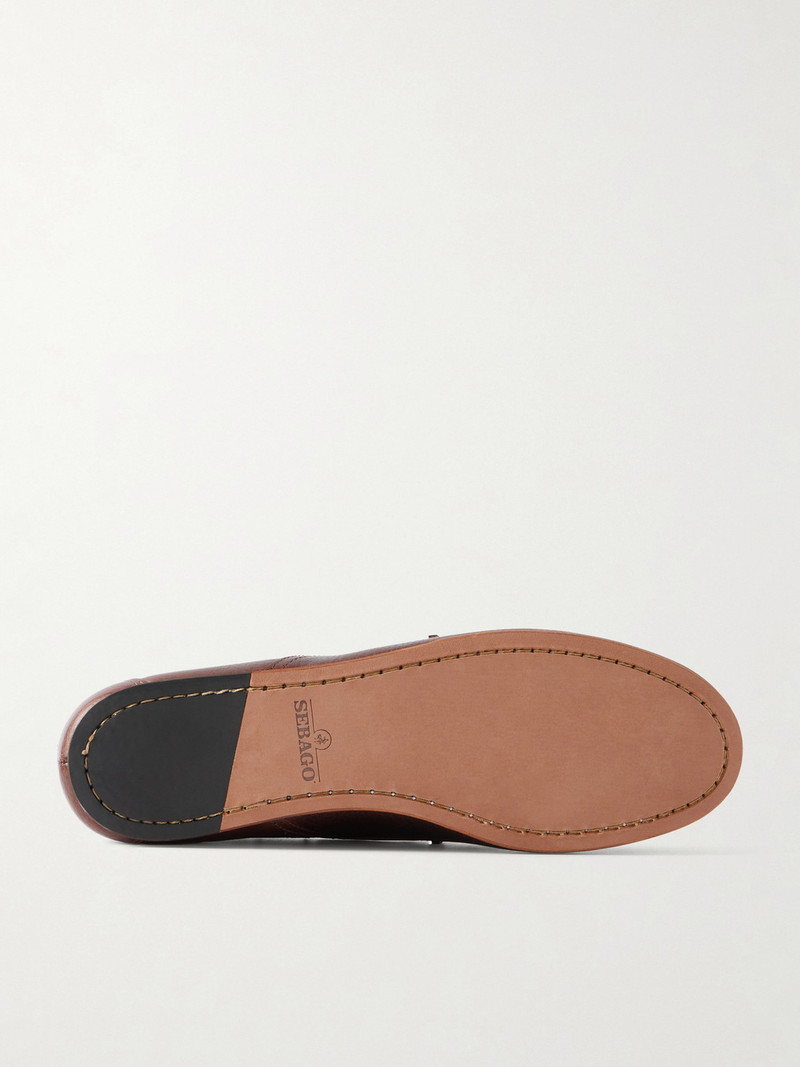Owen Full-Grain Leather Boat Shoes 3