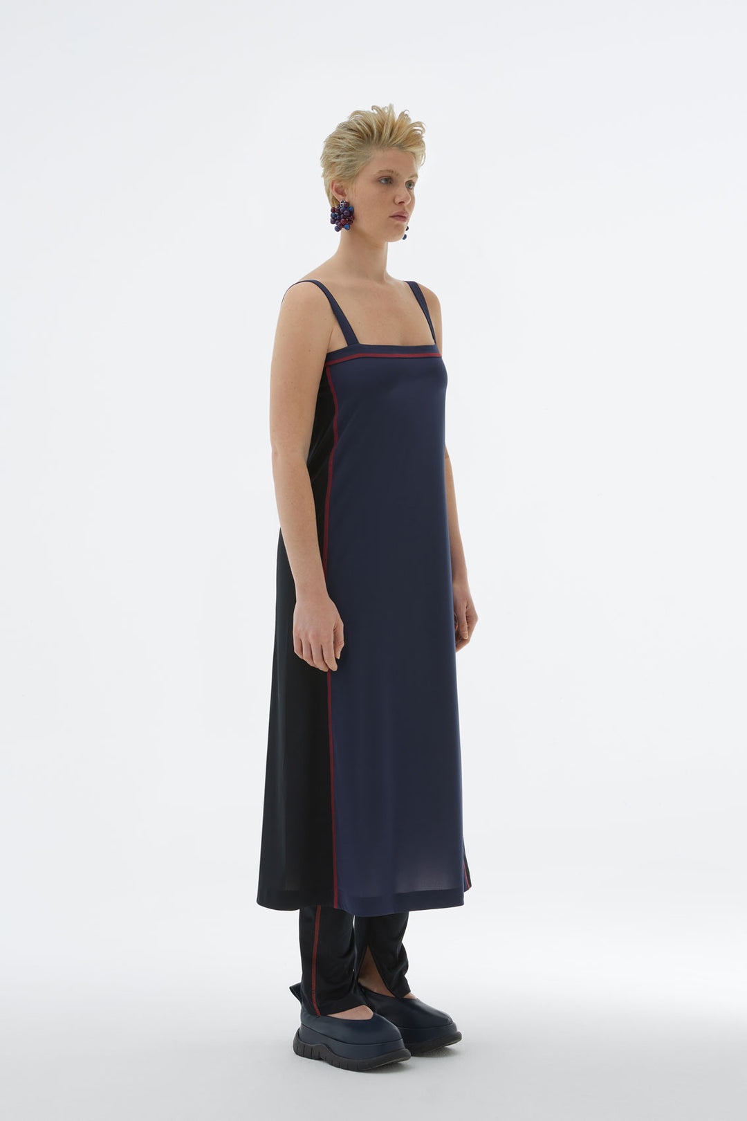 TECH SLIP DRESS - 1