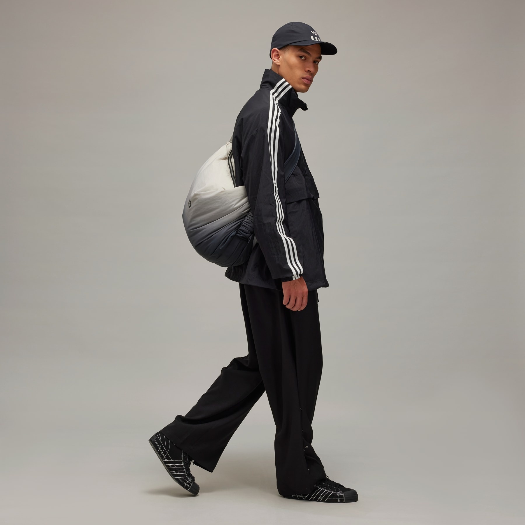 Y-3 3-Stripes Nylon Shell 1/2 Zip Jacket - 5