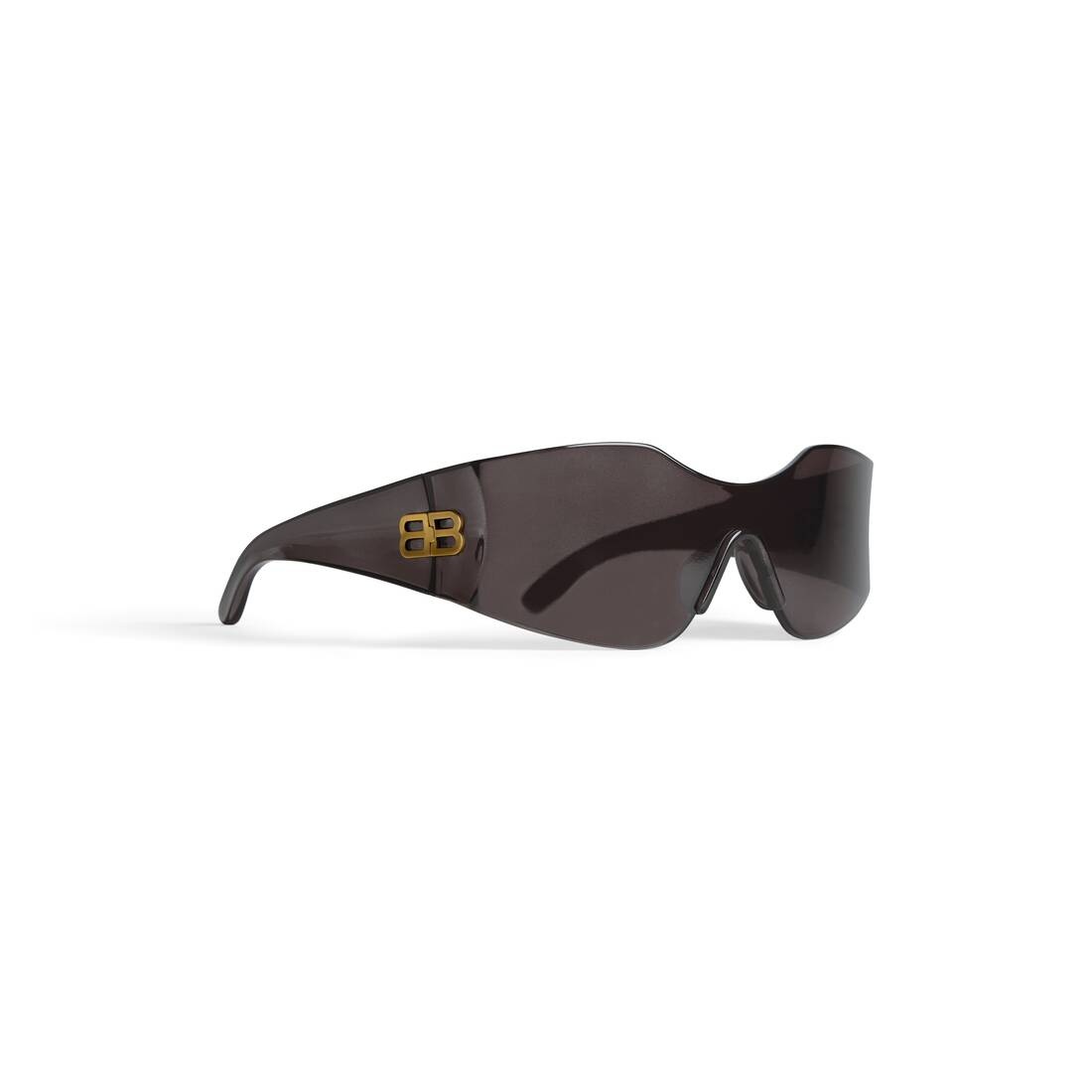 Hourglass Mask Sunglasses in Black - 2