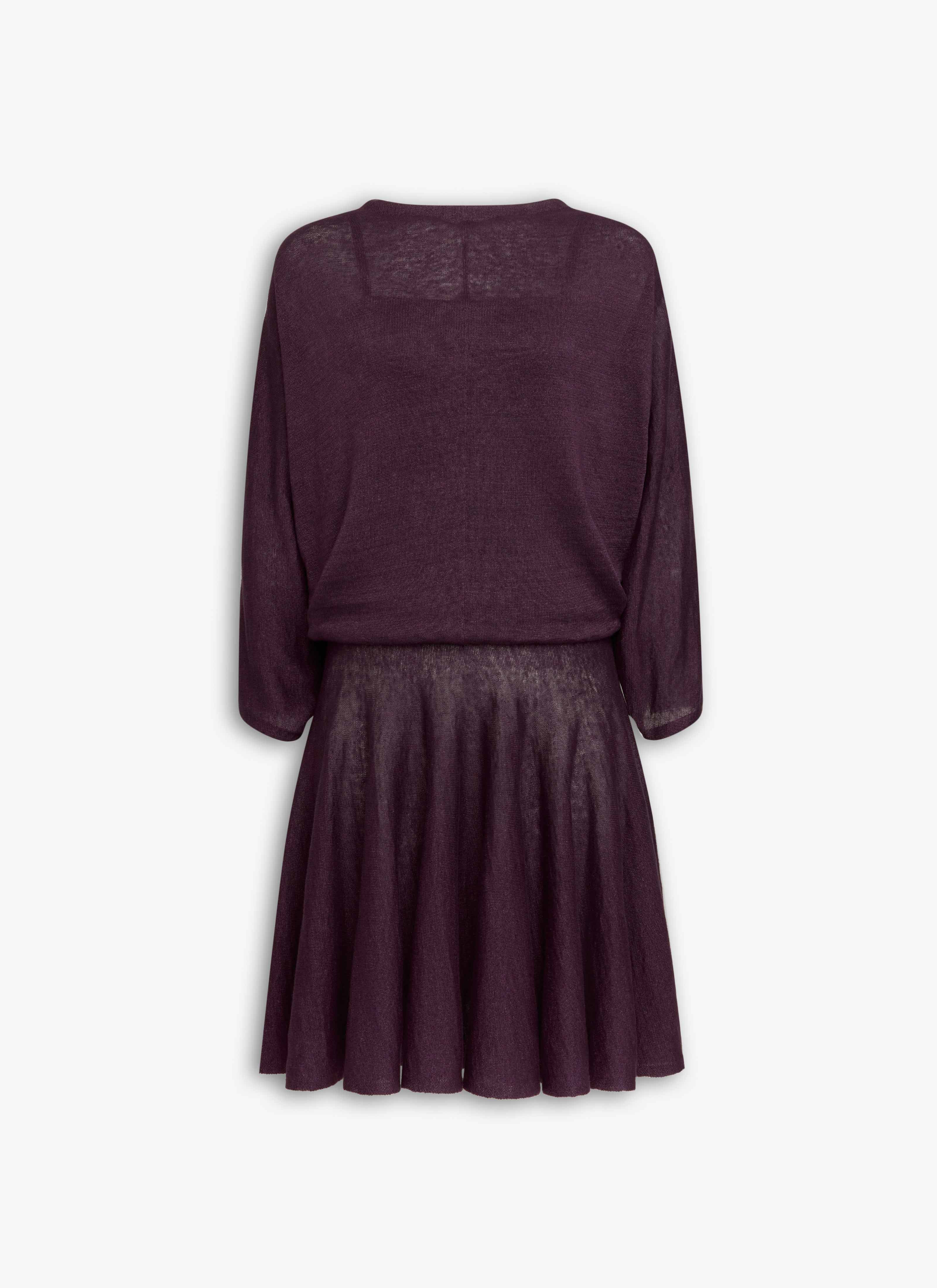 LINEN LAYERED DRESS - 1