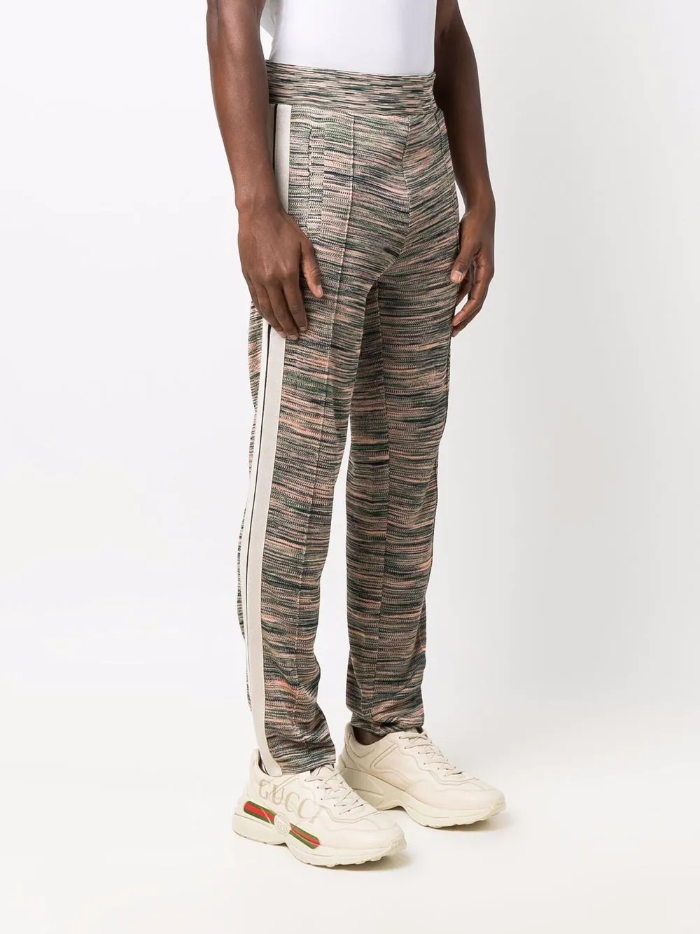 x Missoni knitted track pants - 4