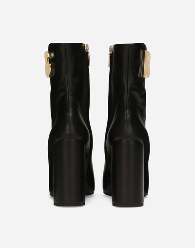 Dolce & Gabbana Nappa leather ankle boots outlook