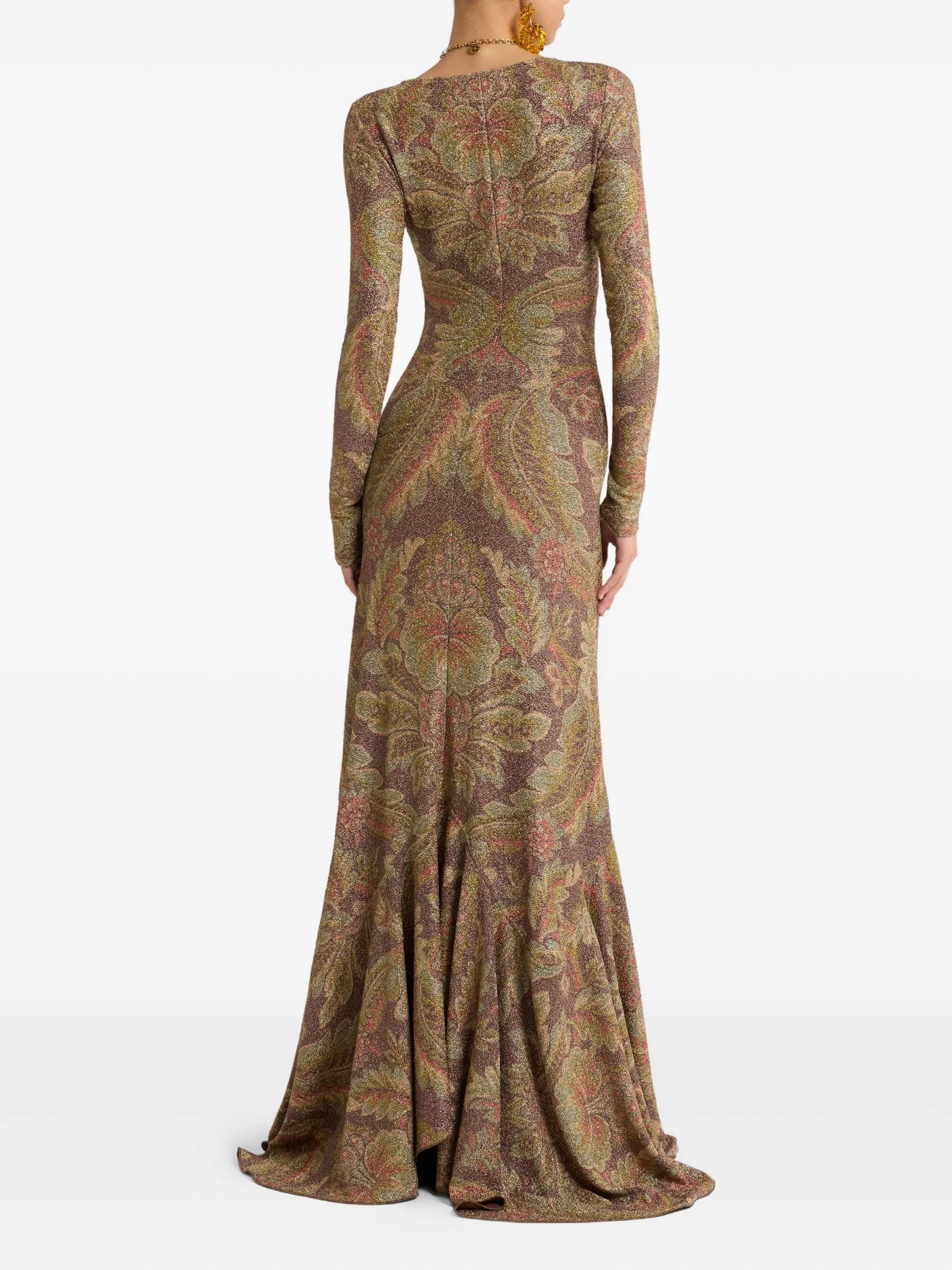 Etro Paisley-print Ruffled Dress - 2