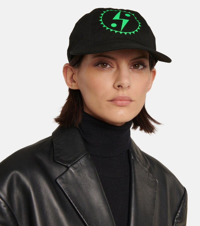 Stella McCartney 로고 면 화포 모자 outlook