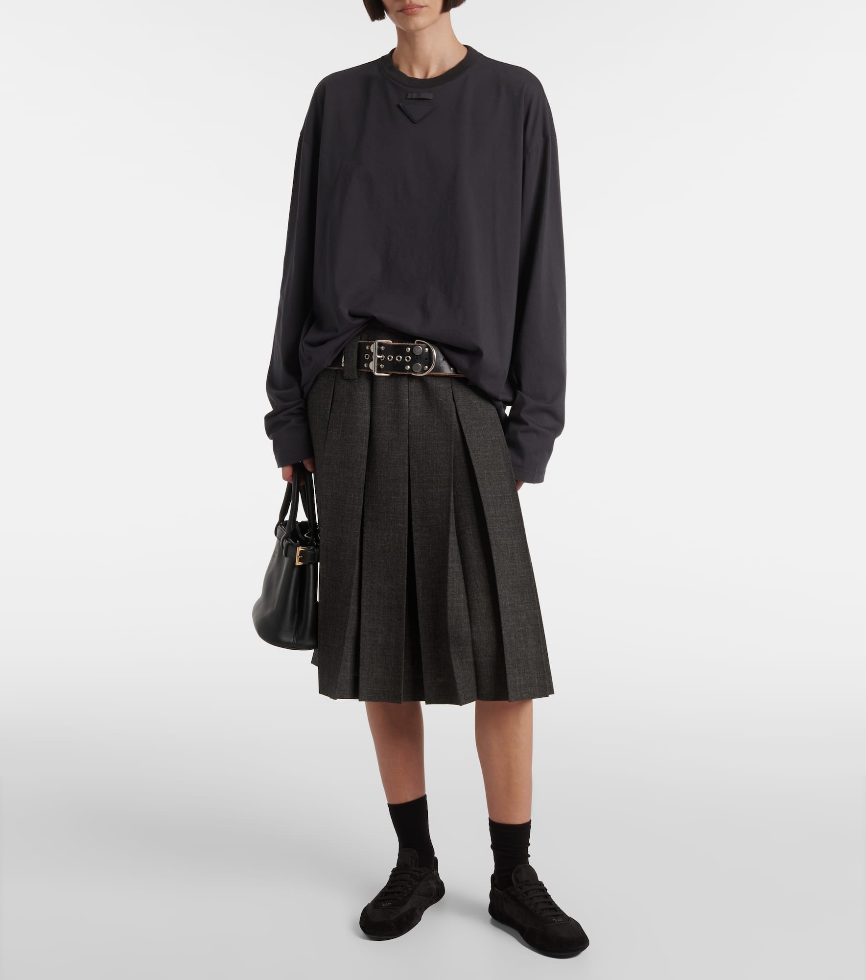 Logo oversized cotton T-shirt - 2