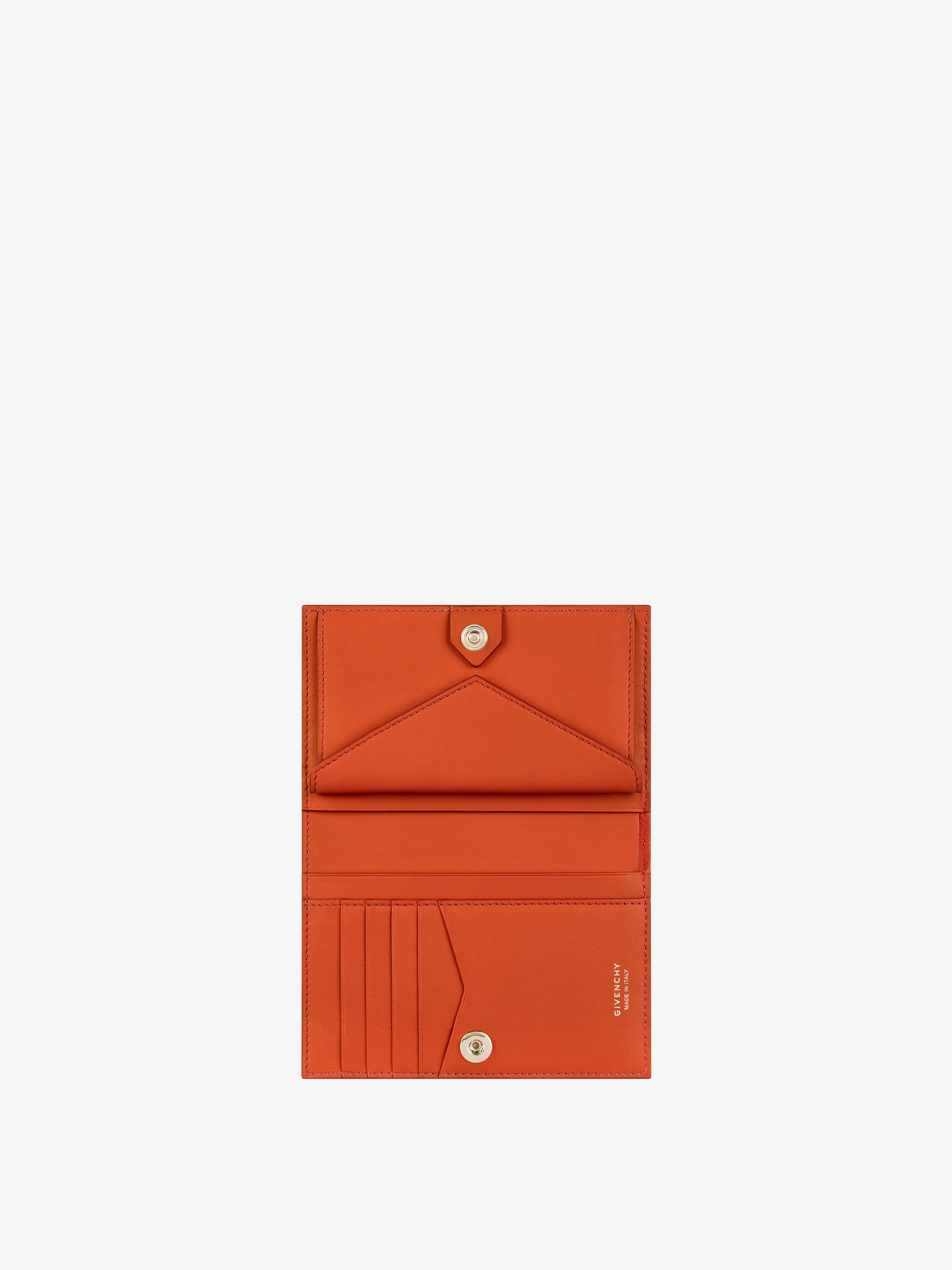 ANTIGONA WALLET IN BOX LEATHER - 3