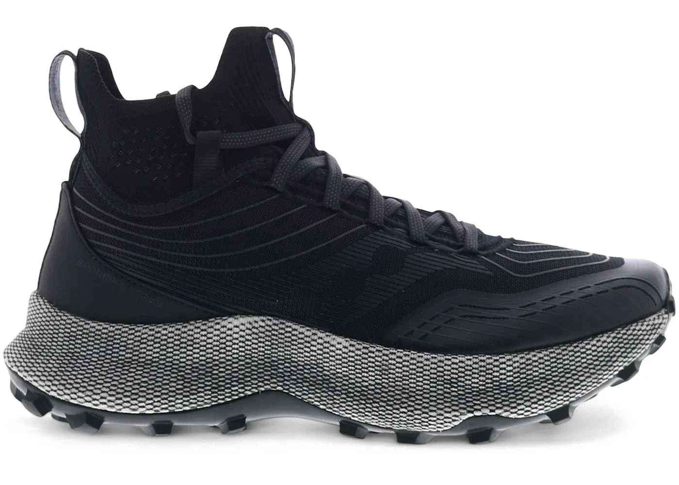 Saucony Endorphin Trail Mid Black Gravel (Women's) - 1