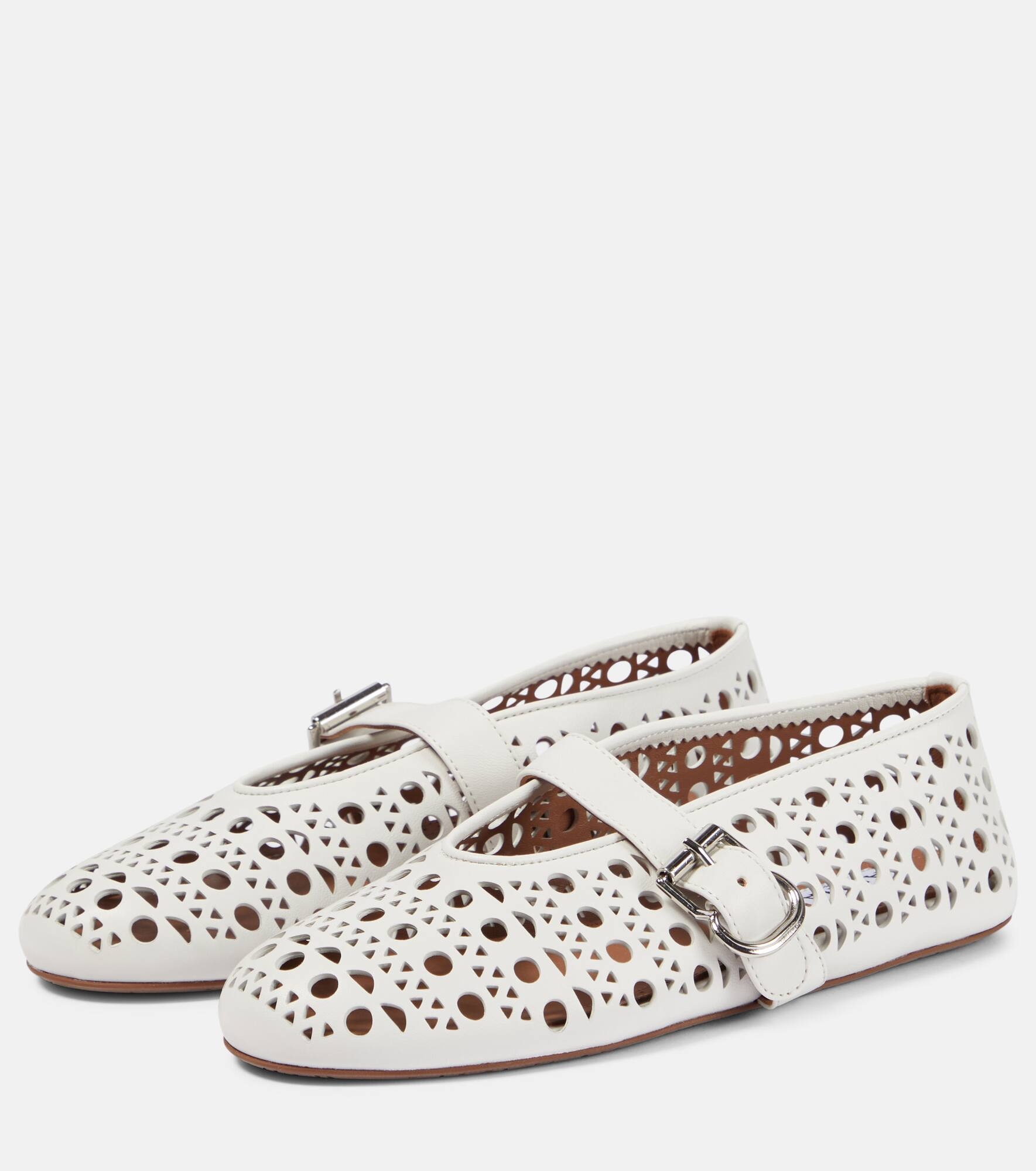Vienne leather ballet flats - 5