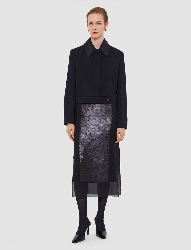 JOSEPH Abbe Tailored Crepe Jacket outlook