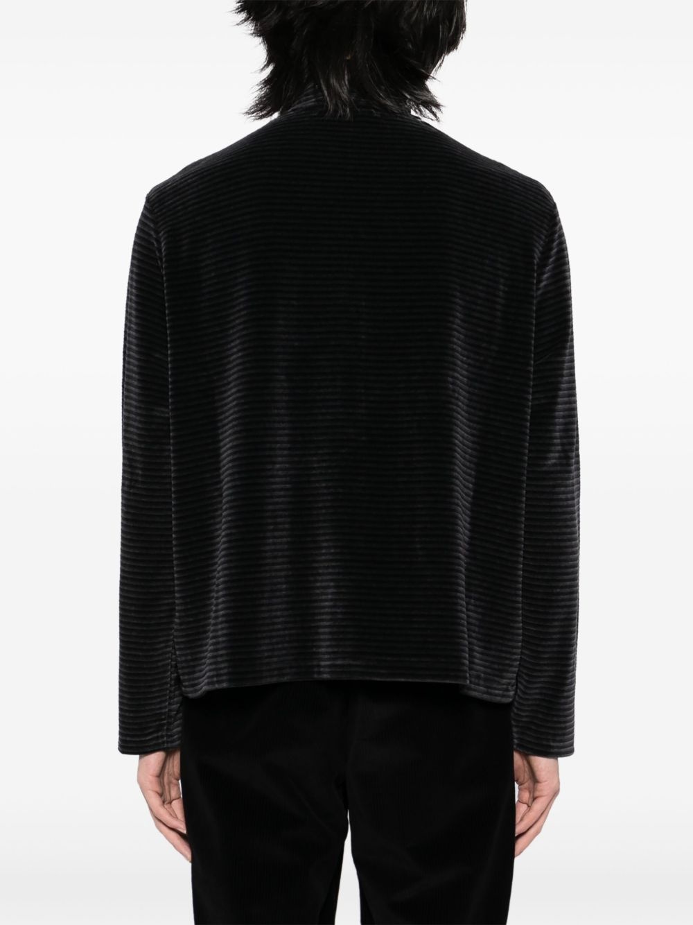 Shrunken full-zip jacket - 4