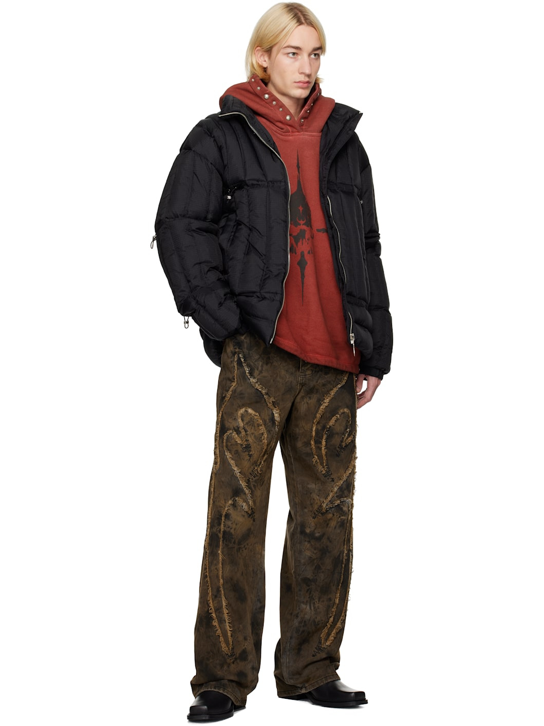 Black War Life Down Jacket - 4