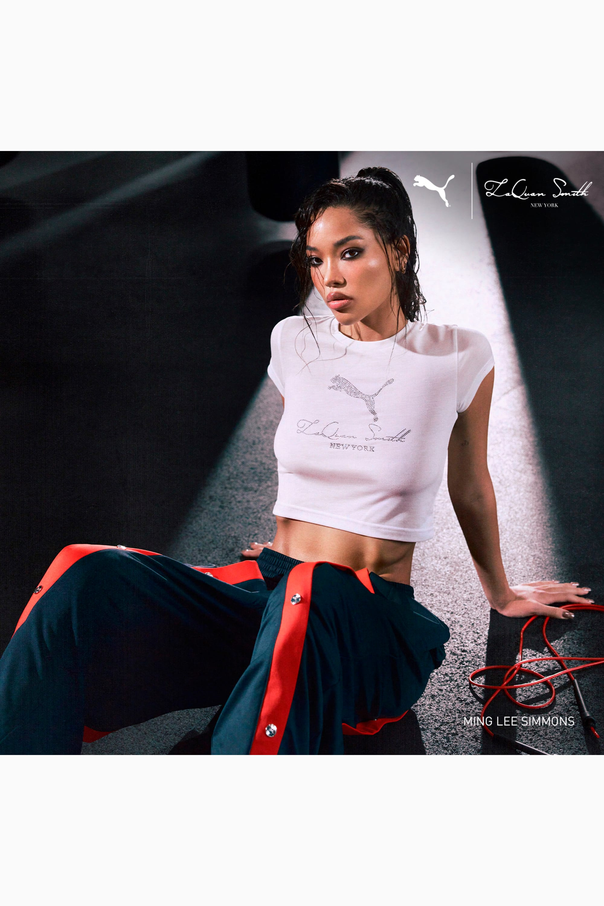 PUMA x LAQUAN SMITH Women's Baby Tee - 6