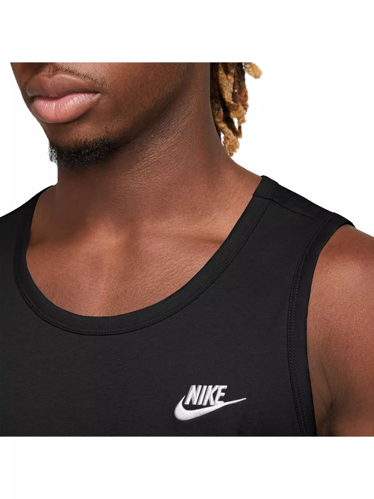 Men's Sportswear Club Tank-Black - 3