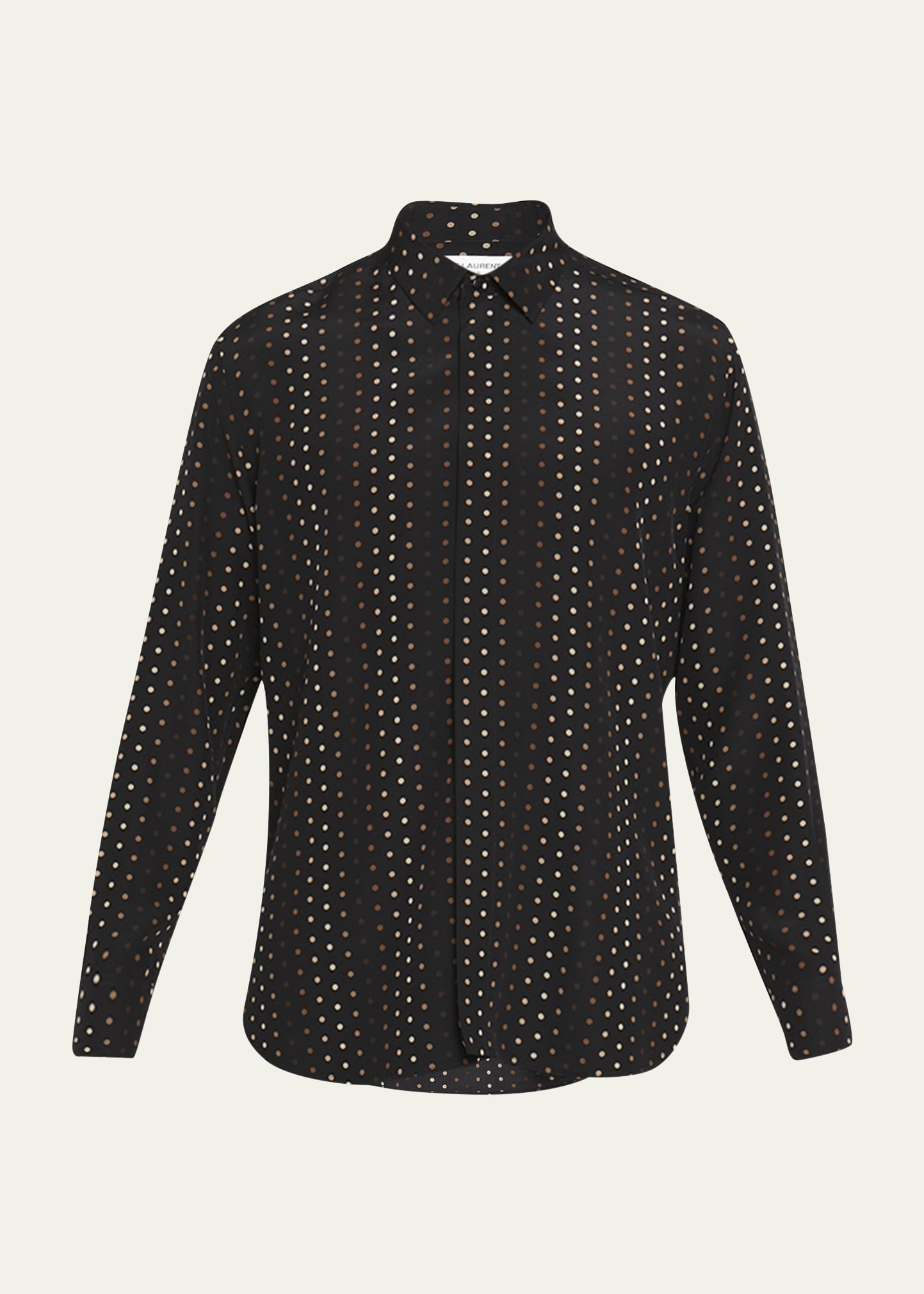 Men's Yves Gradient Dots Dress Shirt - 1