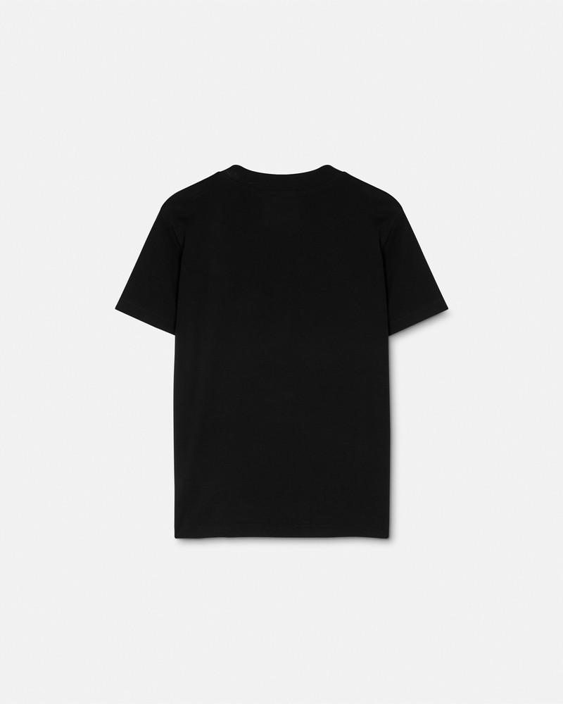 Printed Embellished Cotton-Jersey T-Shirt 3