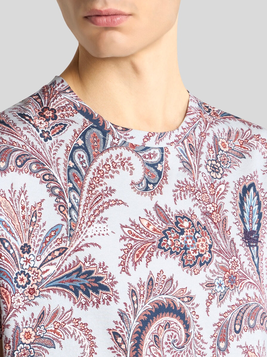 FLORAL PAISLEY T-SHIRT - 3