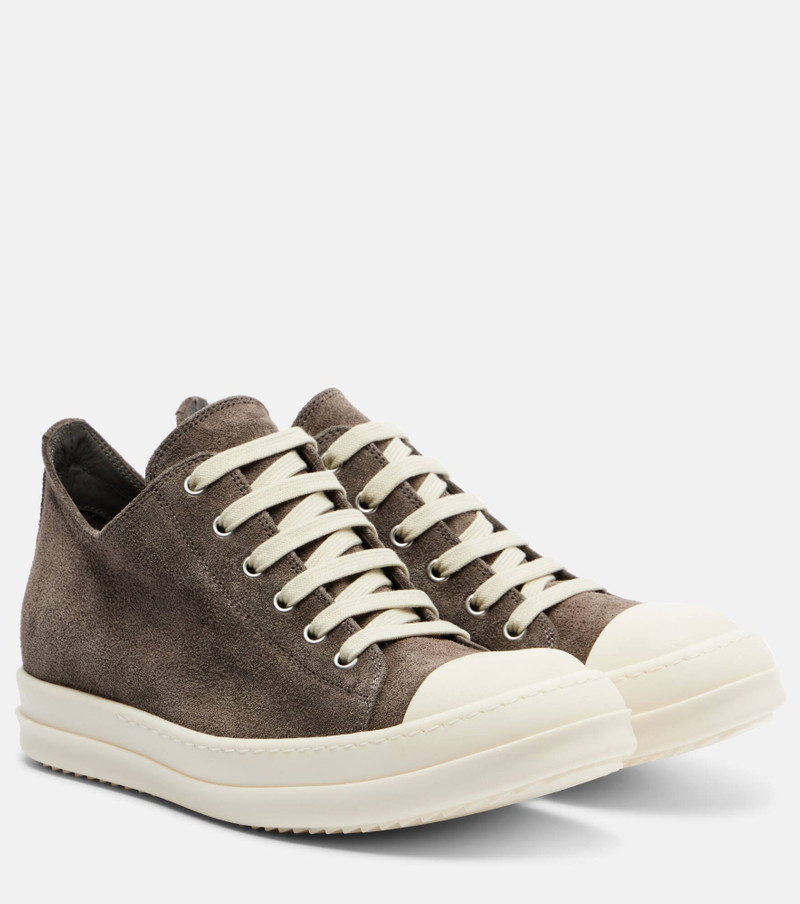 Suede low-top sneakers 1